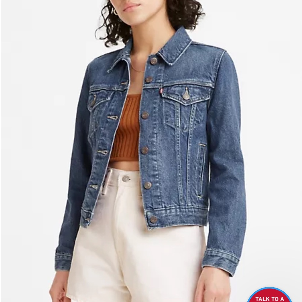 Levi's Trucker Jean Jacket size Medium NWOT